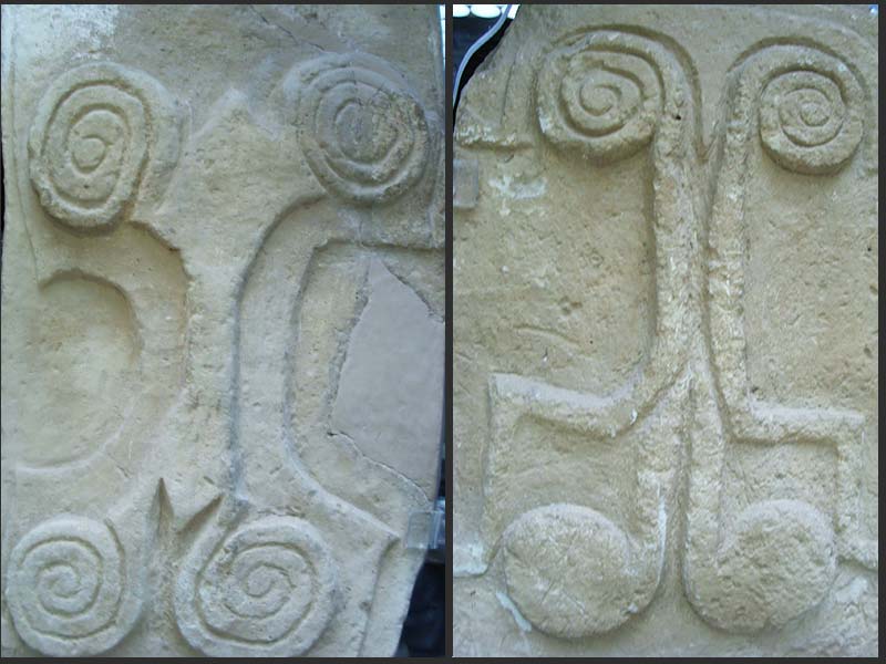Le spirali nei portelli delle tombe di Castelluccio (Sicilia)