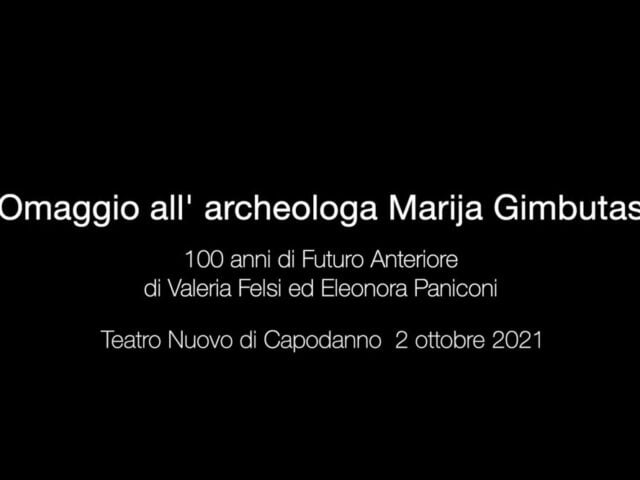 Omaggio all’archeologa Marija Gimbutas, 100 anni di futuro anteriore