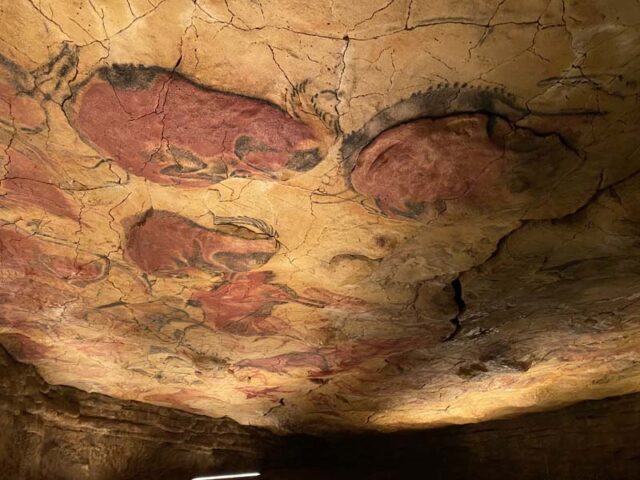 The creation myth in Paleolithic caves